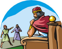 King Ahaseurus at Court